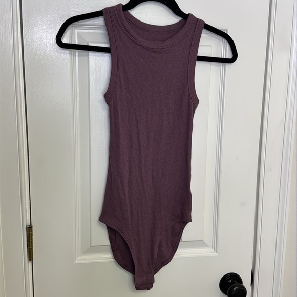 a new day Tops - A New Day Purple and Black Sleeveless 2 pack Bodysuit